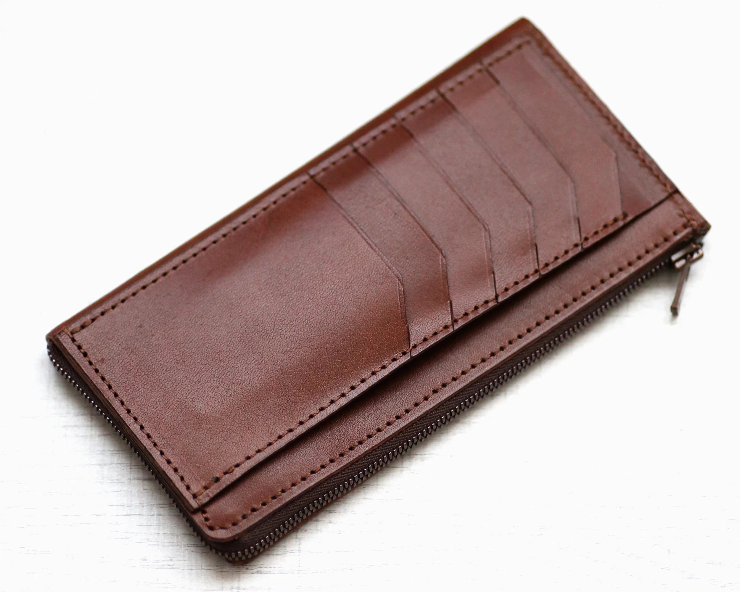 「極小Lファスナー長財布」紙幣を折らずに50枚収納!日本製長財布「FRAGMANzip」 - Image 3